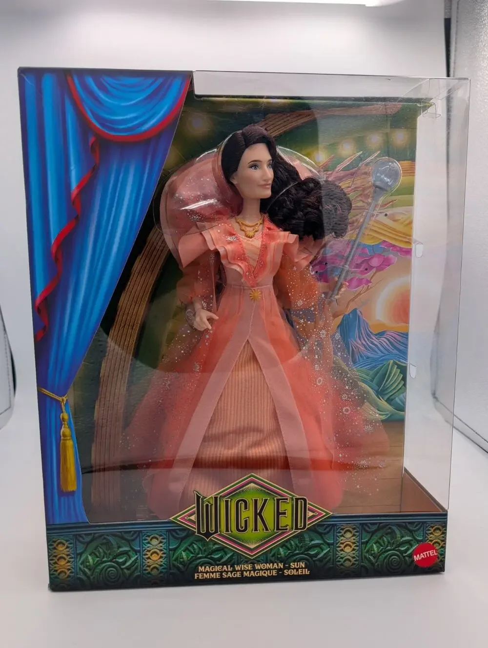 Wizard of Oz Wicked Magical Wise Woman Sun Deluxe Fashion Doll New